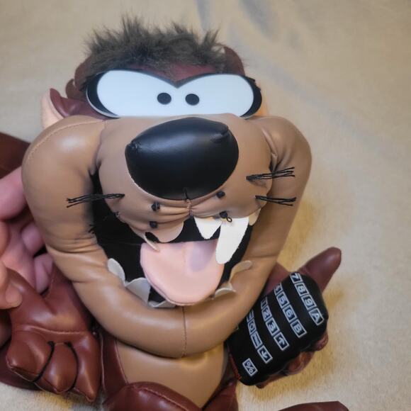 Tasmanian Devil Taz Looney Tunes TV Remote Control Holder Organizer 1995 Vintage - Picture 2 of 7